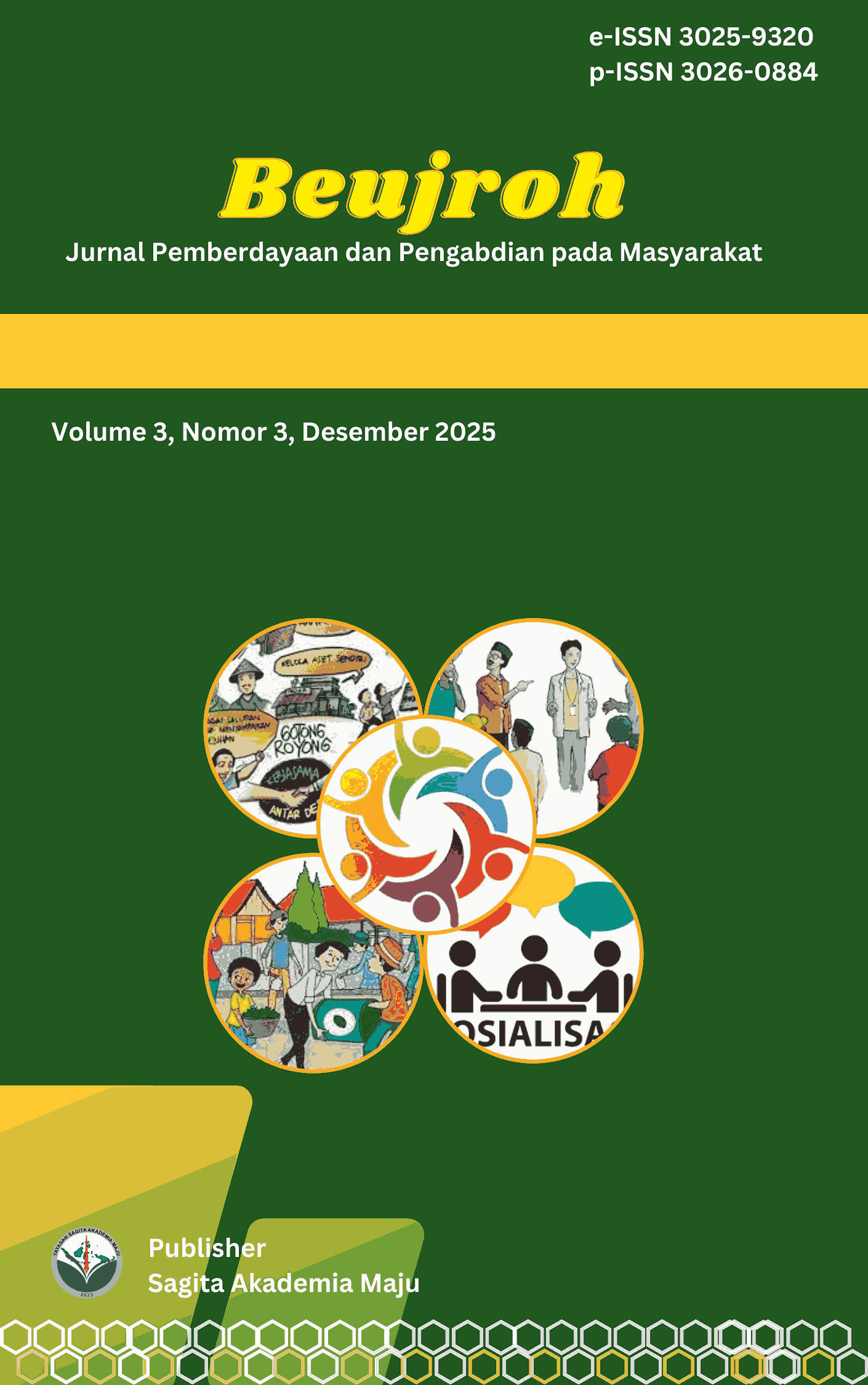 					View Vol. 3 No. 3 (2025): Beujroh : Jurnal Pemberdayaan dan Pengabdian pada Masyarakat
				